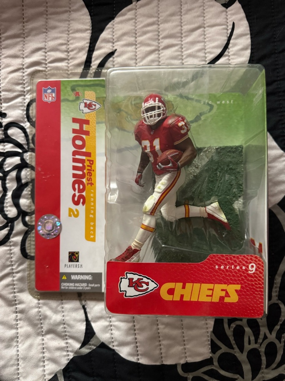 NFL McFarlane Collectible Preist Holmes - Kansas City Chiefs